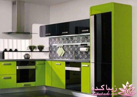 دکوراسیون داخلی با رنگ تناژ سبز